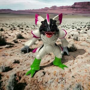 Vintage Bandai 1993 Mighty Morphin Power Rangers 8" Pirantishead Action Figure